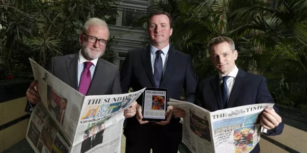 Ireland Edition Of The Times To Hit The Stands In Print Format