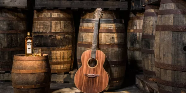 Limited Edition Guitars Created From Bushmills' Barrells Released