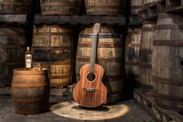 Limited Edition Guitars Created From Bushmills' Barrells Released