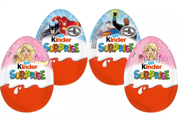 Kinder Surprise Launches New Pink And Blue Eggs