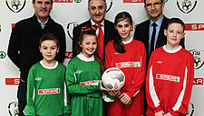 Roy Keane And Martin O'Neill Attend The Spar Guild At The Aviva