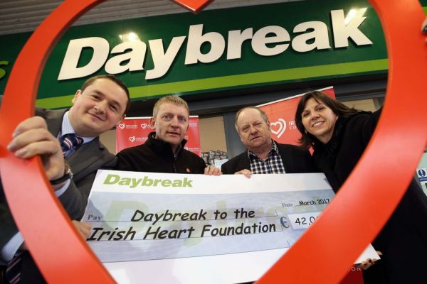 Daybreak Stores Raised €42K For Irish Heart In 2016