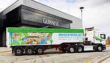Natural Gas Powered Truck Delivers Grain To Guinness Brewery