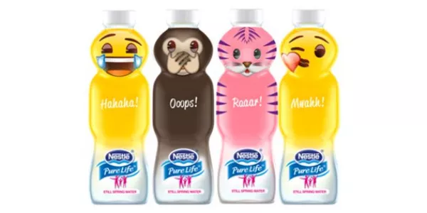 Nestlé Launch 'Emoji' Water Bottles