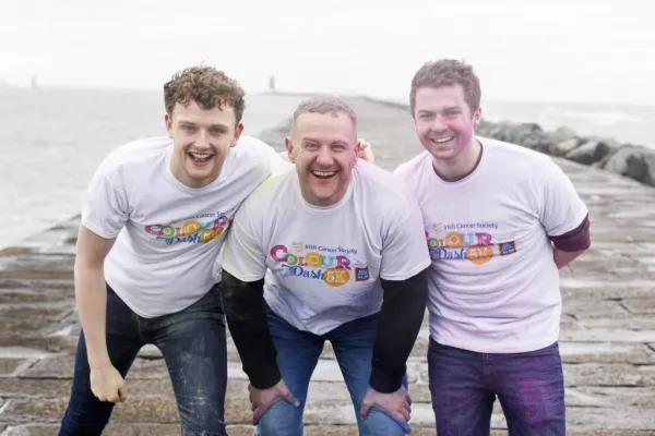 Stars Of RTE's Young Offenders Launch Colour Dash