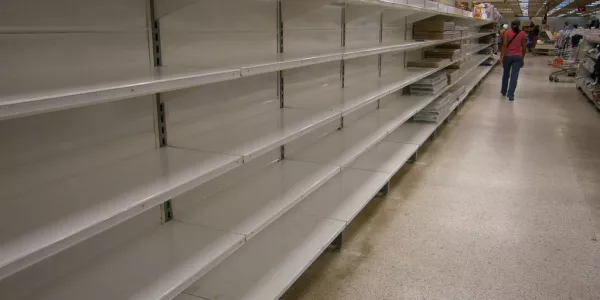 No-Deal Brexit Means Empty Shelves As Storage Space Not Available