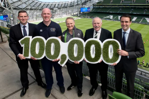 Aldi Celebrates Record Year For 'Play Rugby' With Irish Rugby Stars