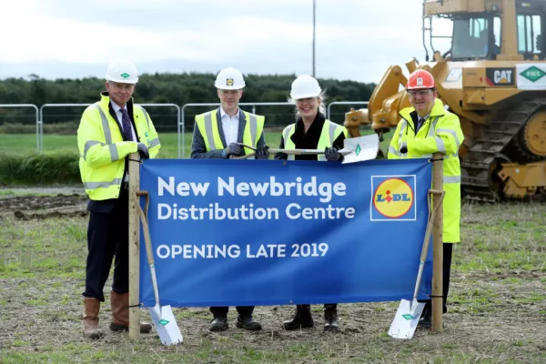 Construction On Lidl €100m Regional HQ Has Begun In Newbridge