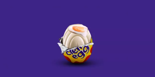 Cadbury Launch White Cream Egg