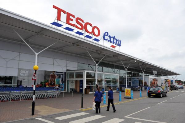 Tesco Stocks Up 'Grocery Essentials' For Storm Emma