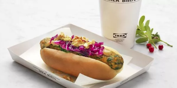 Ikea Trials Veggie Hot Dog