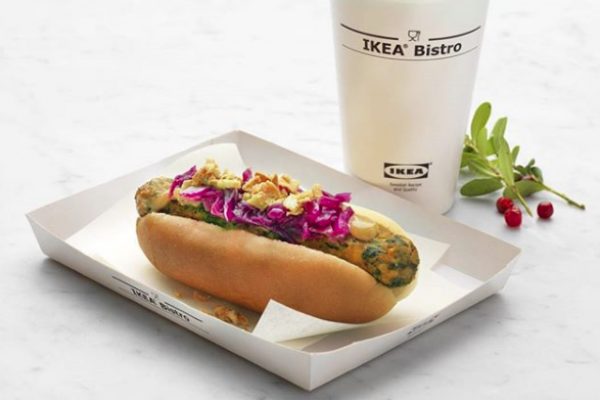 Ikea Trials Veggie Hot Dog