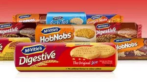 McVities biscuit packets