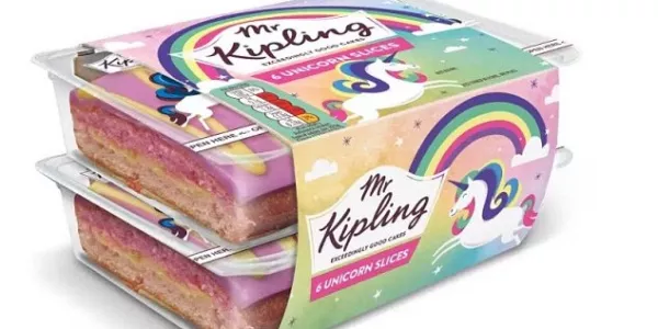 Premier Foods Unveils 'Magical' Mr Kipling Unicorn Slices