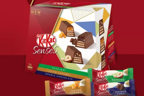 Nestlé Launches 'Kitkat Senses' Chocolate Box