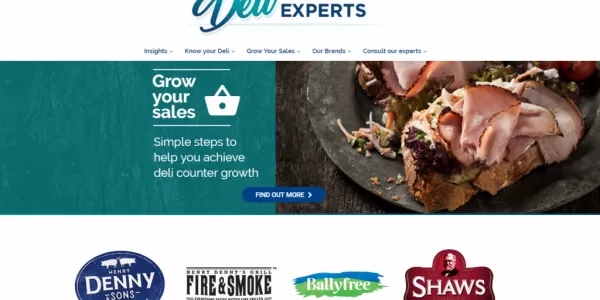 Kerry Foods Launches New 'Deli Experts' Website