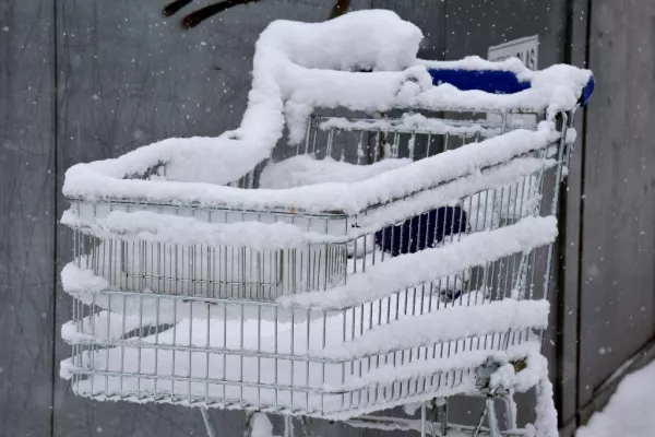 Greater Retail Sales Lag While Grocery Sector Reaps Rewards Of Big Snow Prep