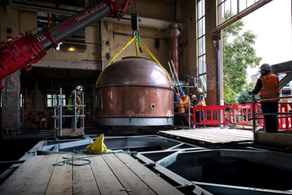 Next Stage Of Development Underway As Stills Arrive At New Roe & Co Distillery