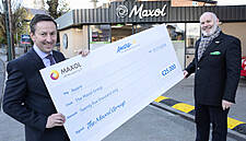 Maxol Raises €25,000 For Aware