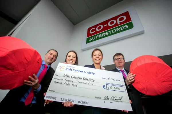 Dairygold Raises €20,500 For Charity Partner Irish Cancer Society