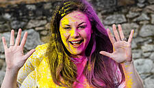 Lisa Cannon, Irish Cancer Society And Aldi Launch Colour Dash 2019
