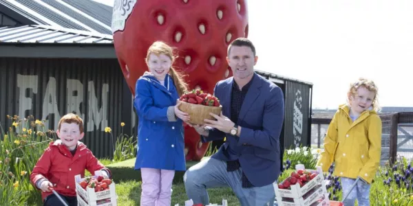 Robbie And Claudine Keane Officially Launch Keeling's Strawberry Season