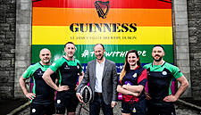 Guinness Gates Transformed To Support The 2019 Union Cup Dublin