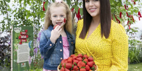 Keelings Raises Funds For ISPCC Childline At Bloom Festival