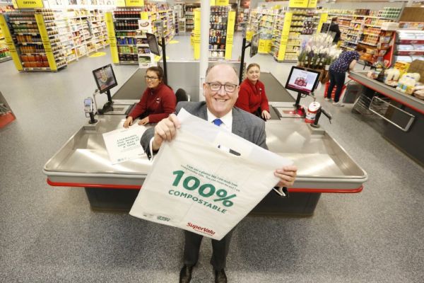 SuperValu Introduces 100% Compostable And Reusable Shopping Bags