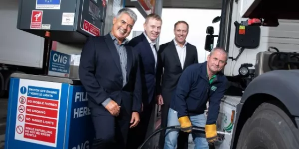Circle K And Gas Networks Ireland Launch Ireland's First CNG Station