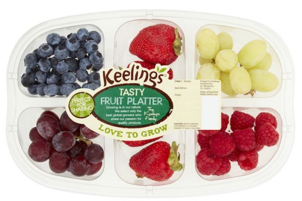 Keelings Removes Black Plastic From Entire Product Range