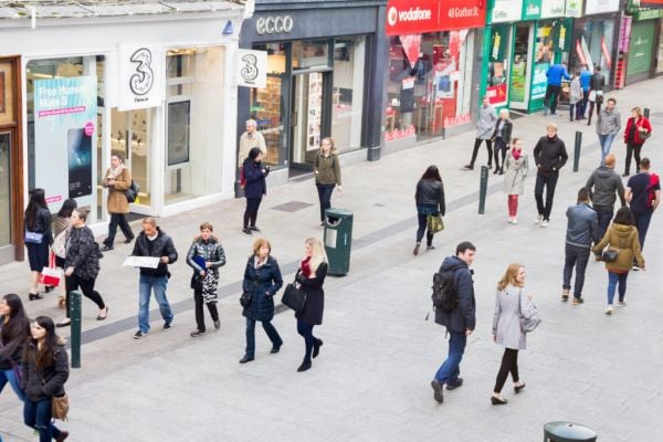 Irish Consumer Face-to-Face Spending Falls 3.9% In February