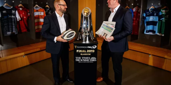 The Sunday Times And The Times Ireland, Renews Partnership With PRO14 Rugby