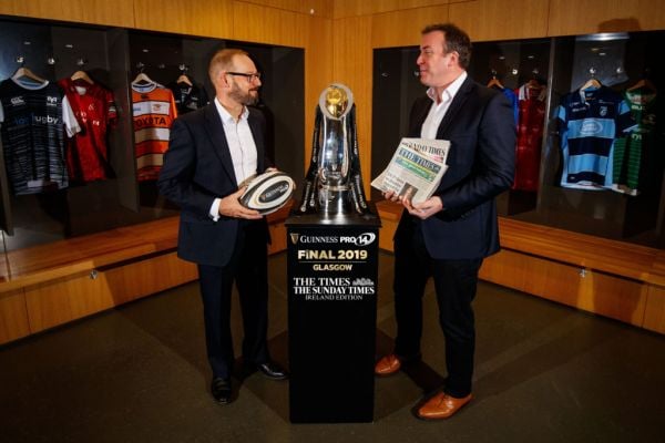 The Sunday Times And The Times Ireland, Renews Partnership With PRO14 Rugby