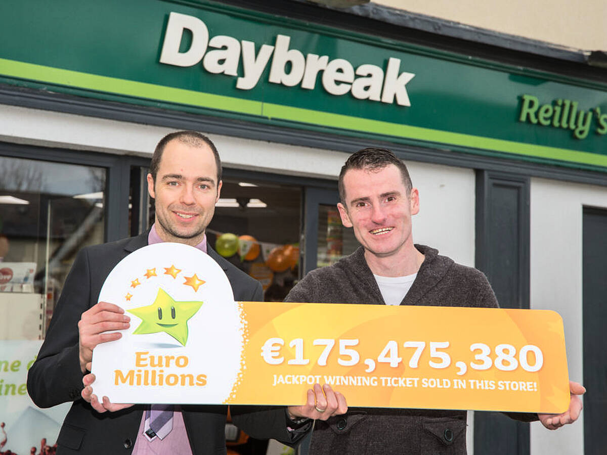 Reilly'S Daybreak Naul Sells Record Winning €175M Ticket | Checkout