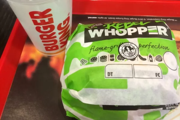 Burger King Picks Unilever To Make Plant-based 'Rebel' Whoppers In Europe, Now Available In Ireland