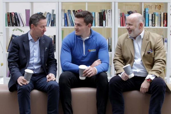 Jacob Stockdale Supports Maxol's Christmas Campaign For AWARE