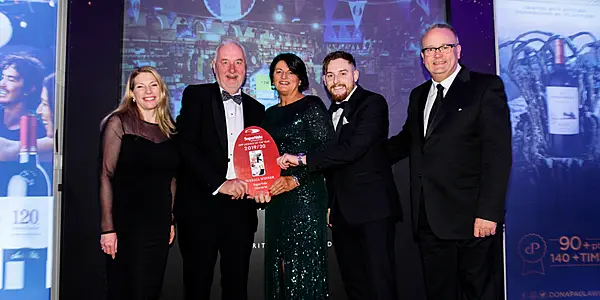 Ryan's Glanmire Crowned 'Overall Winner' At SuperValu Off Licence Of The Year Awards