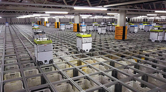 UK's Ocado Shares Lower After Fire At Biggest Automated Warehouse