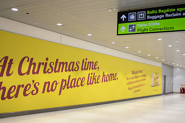 Return to Dublin Airport for ‘Welcome Home’ Christmas Campaign