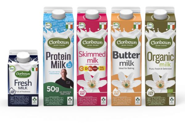 Aldi Ireland 1 Litre Milk Moves To Plant-Based Packaging