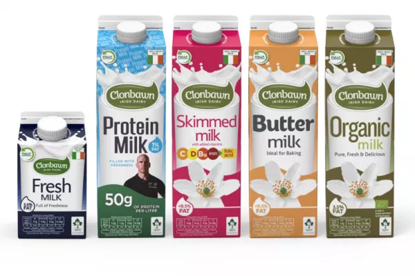 Aldi Ireland 1 Litre Milk Moves To Plant-Based Packaging
