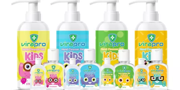 New Child Friendly Sanitiser Launched To The Retail Trade