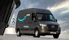 Amazon Orders 1,800 Mercedes-Benz Electric Vans For European Deliveries