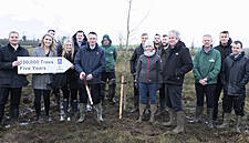 Aldi Staff Plant 16,000 Trees To Launch Woodland Initiative