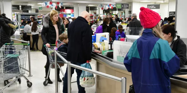 Britain's Supermarkets Wrestle With Coronavirus Demand Conundrum