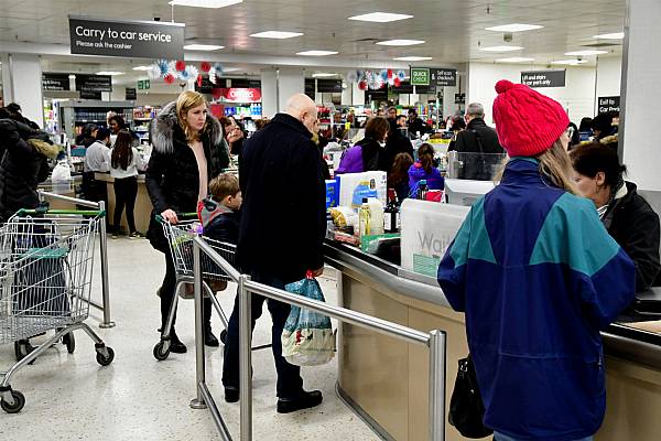 UK Shopper Numbers Dented By New COVID-19 Curbs