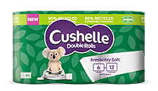 Cushelle Double Roll Switches To 85% Recyclable And Renewable Packaging