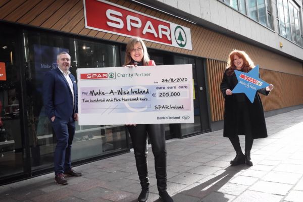 Spar Pledges Support For Make-A-Wish Ireland’s Christmas Appeal