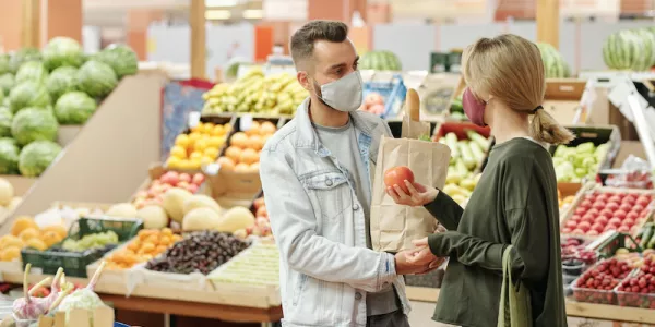 UK Supermarkets Ask Shoppers To Keep Wearing Masks